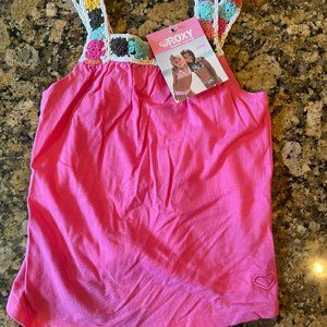 Roxy Tank Crochet Straps (4T)